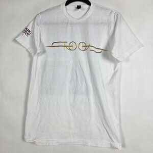 Tultex Tool Los Angeles California Music Mens Medium Short Sleeve White T Shirt